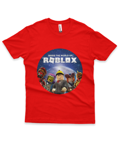 Camiseta blusa rosa infantil menina roblox - Camiseta Infantil