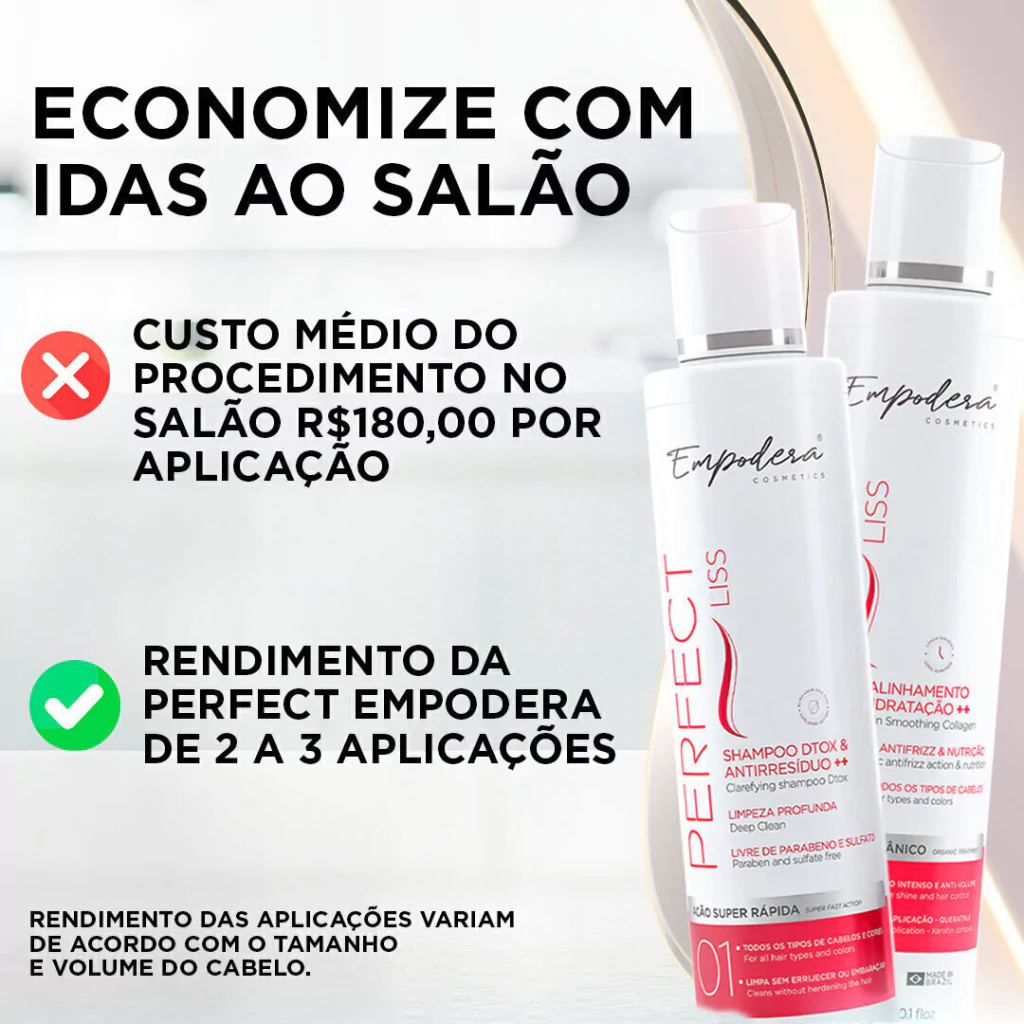 2 Progressiva Fácil Idelize 100% Liso Ganhe Mais Uma Idelize