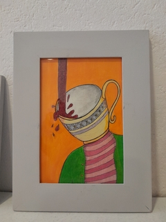 Cuadrito - Cabeza de café