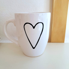 Taza Bombé - Corazón