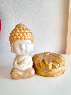 Portasahumerio Buda con Flor de Loto
