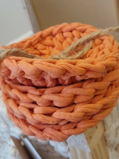 Posavasos tejido - Naranja