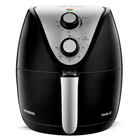 Fritadeira Airfryer Elétrica Sem Óleo Black + Decker 5L 1400W