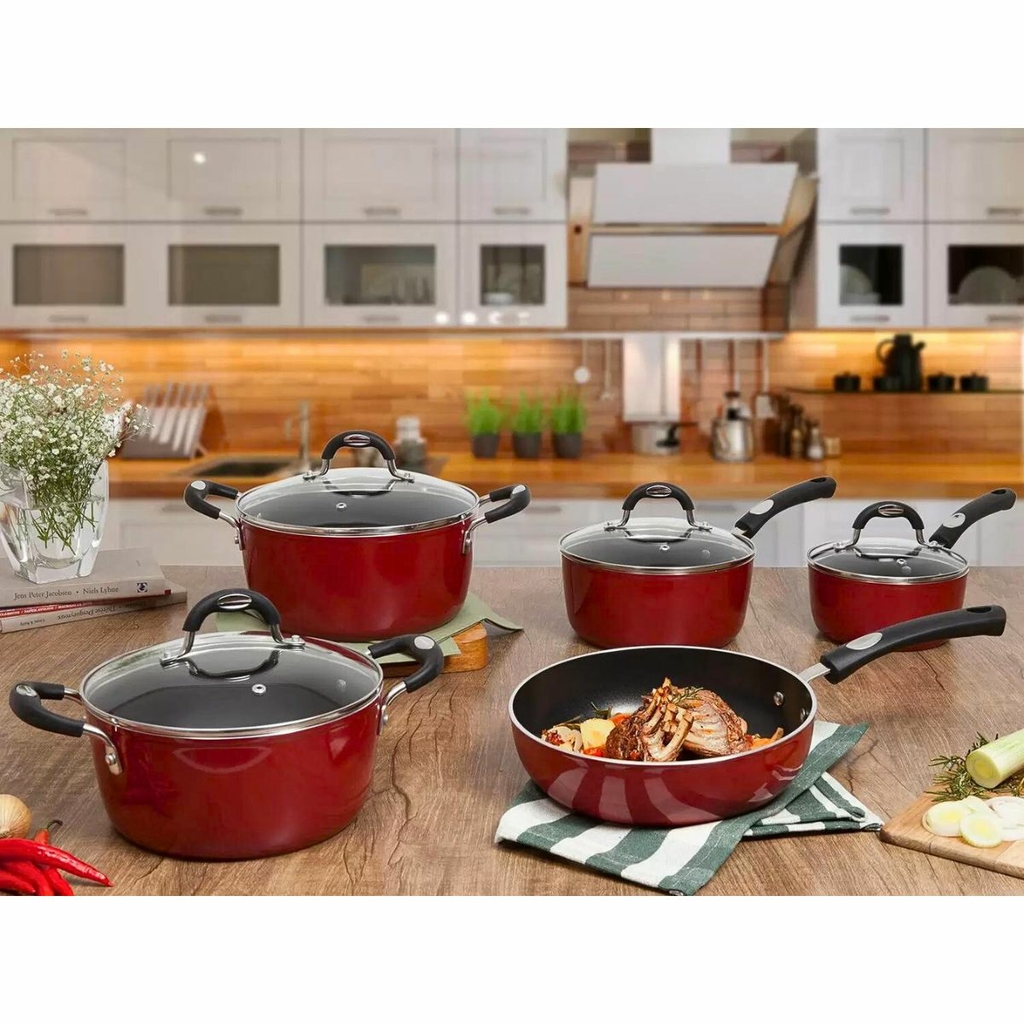 Conjunto de Panelas Tramontina 7 Peças Simple Cooking Alumínio