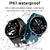 Smartwatch Relógio inteligente masculino tela de toque completa esporte fit