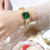 Rélogio feminino dourado em promoção frete gratis