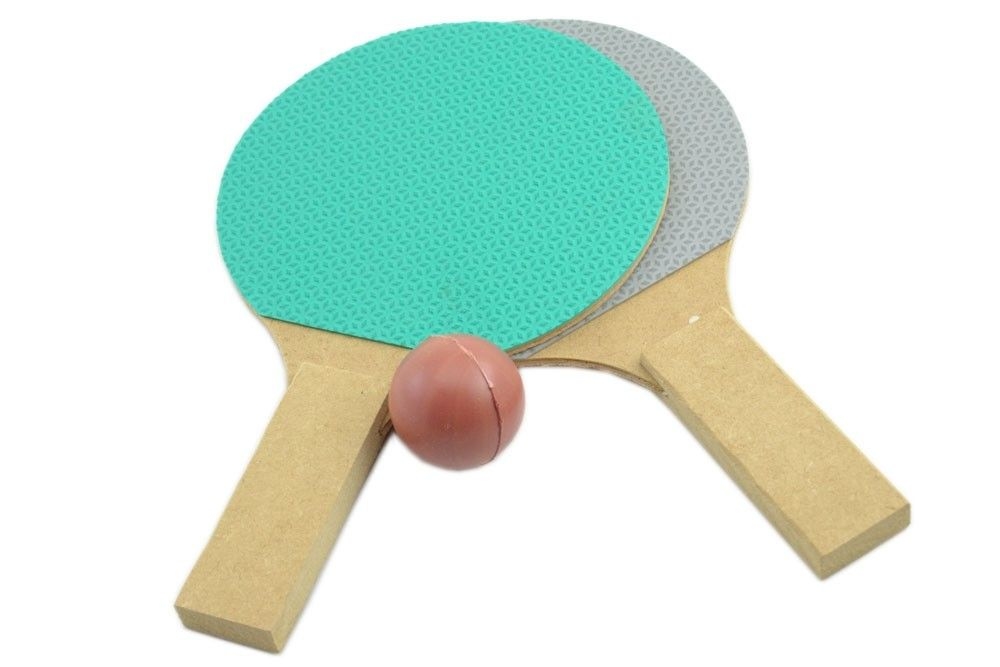 Raquete de Ping Pong Kit para 2 Jogadores e 1 Bola