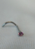 Nostril Zirconia Rosa - comprar online