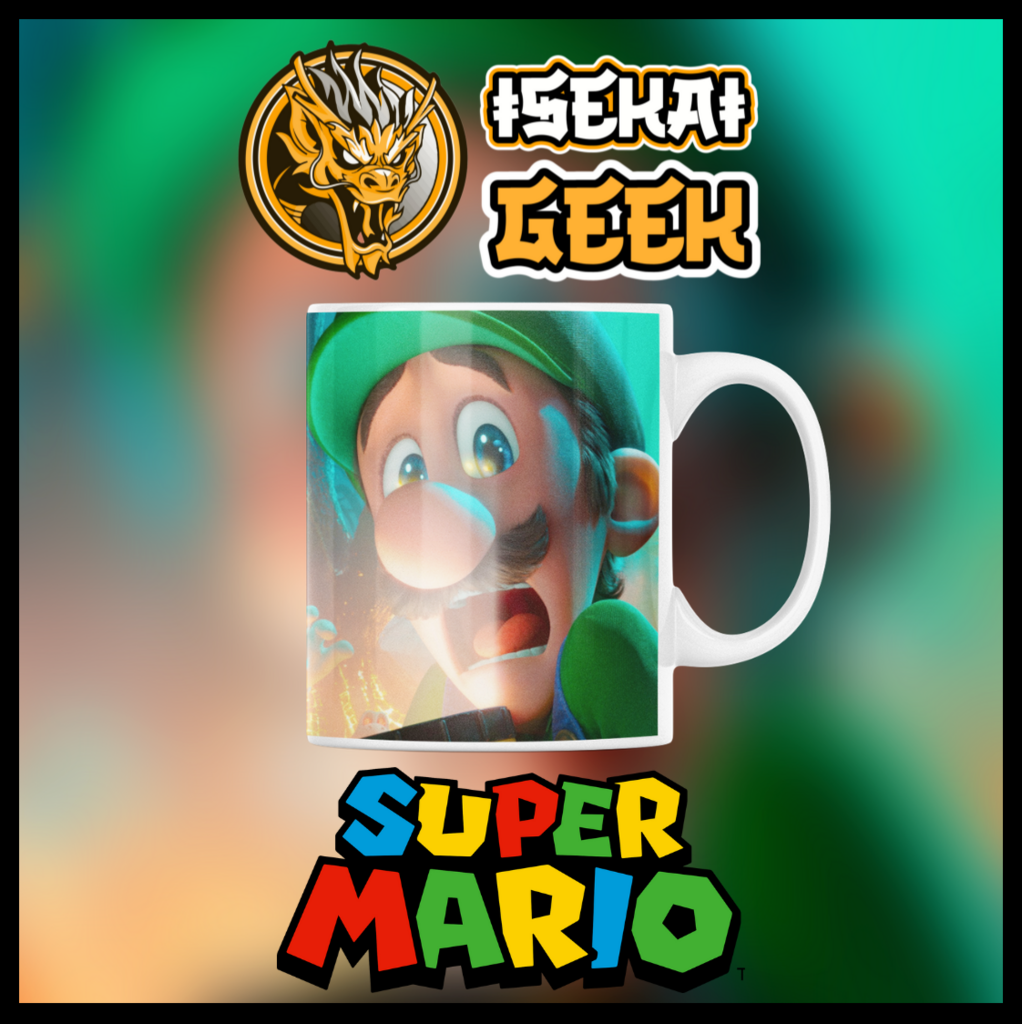 Caneca Do Jogo Super Mário Bros Personalizada Canecas Geek