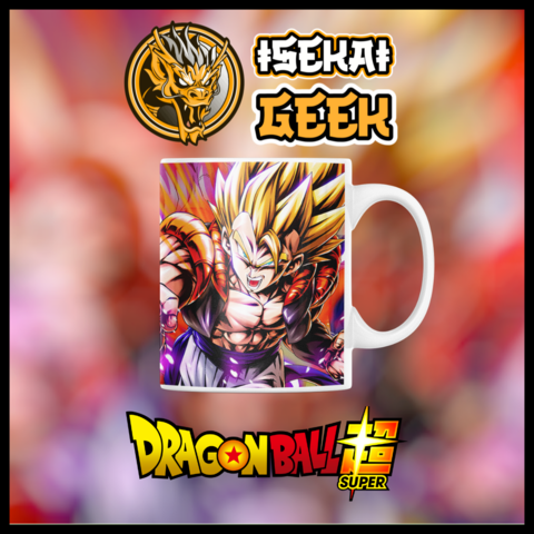 Caneca Personalizada do Vegetto: Fusão Épica de Dragon Ball Super