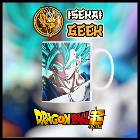 Caneca Personalizada do Vegetto: Fusão Épica de Dragon Ball Super