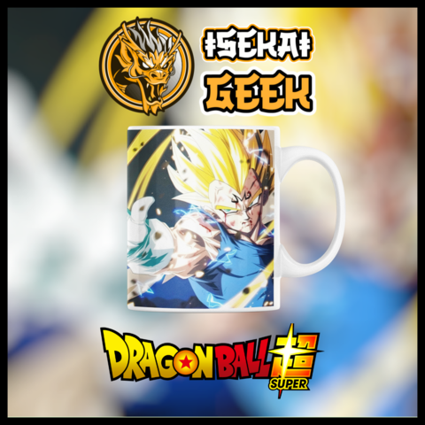 Caneca Personalizada do Vegetto: Fusão Épica de Dragon Ball Super