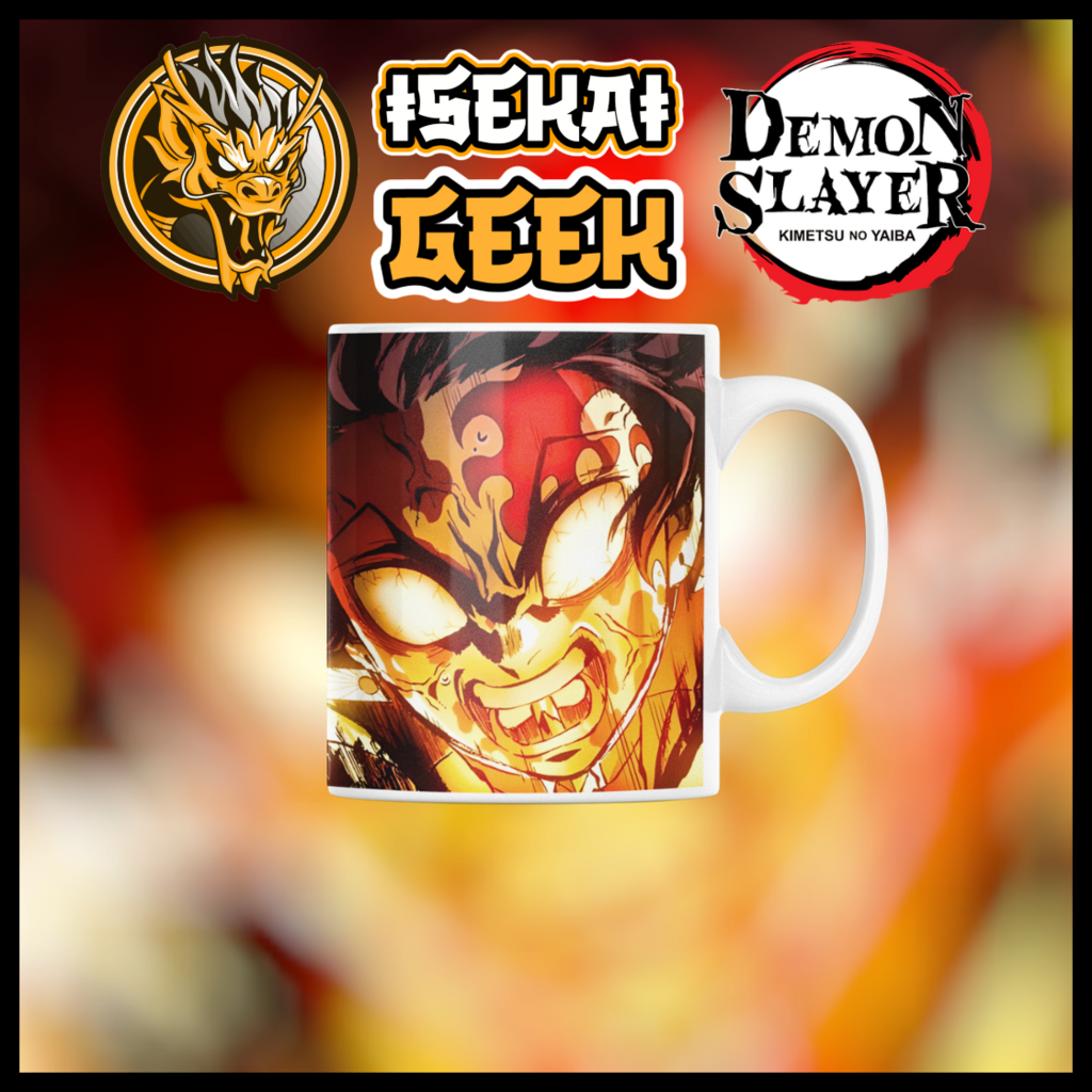 Caneca Kimetsu no Yaiba (demon Slayer) Tanjiro Kamado Incrív