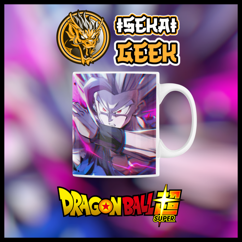 Caneca Dragonball Gohan Filho Do Goku - Branco