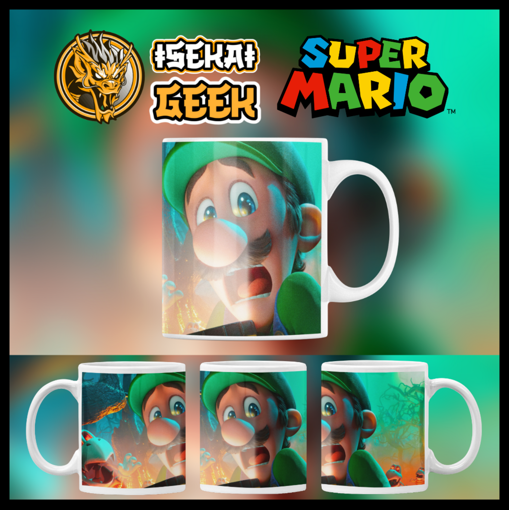 Caneca Do Jogo Super Mário Bros Personalizada Canecas Geek