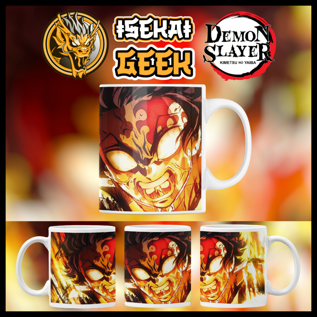 Caneca Kimetsu no Yaiba (demon Slayer) Tanjiro Kamado Incrív