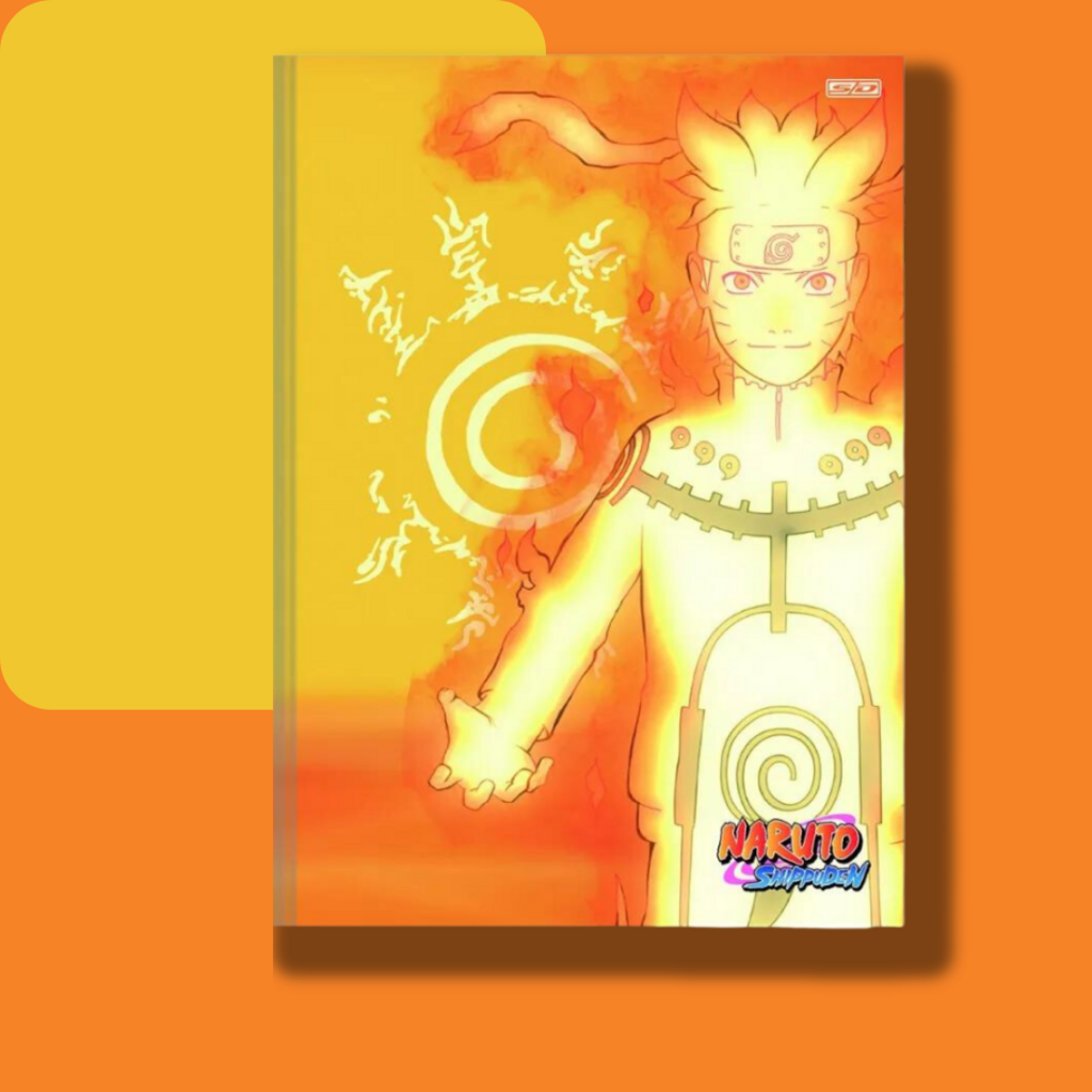 Caderno 1/4 brochura Naruto 80 folhas SD 1 und