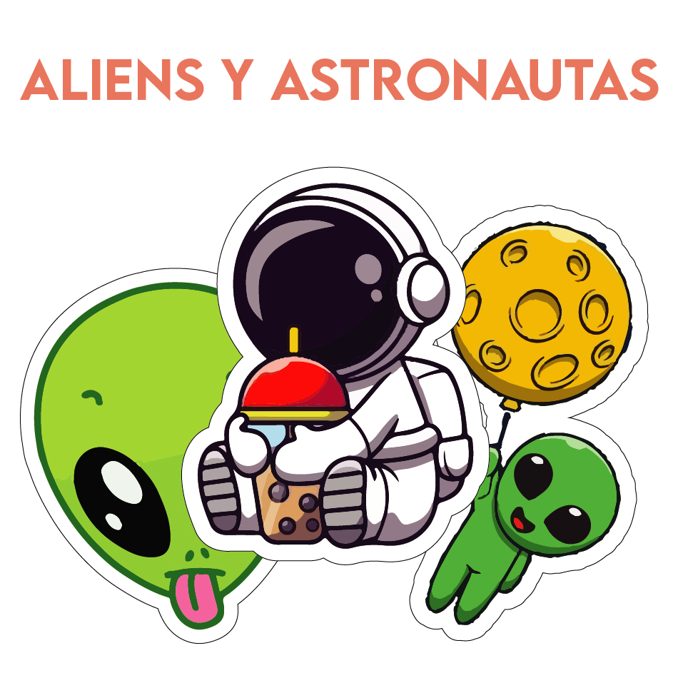 ALIENS Y ASTRONAUTAS