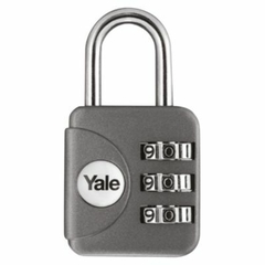 Candado Yale viajero con combinación de tres digitos - Frappampino SRL