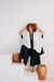 Kimono Dora Black and Off White