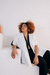 Kimono Dora Black and Off White - online store