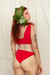 Calcinha Elza Vermelho e Off White - buy online