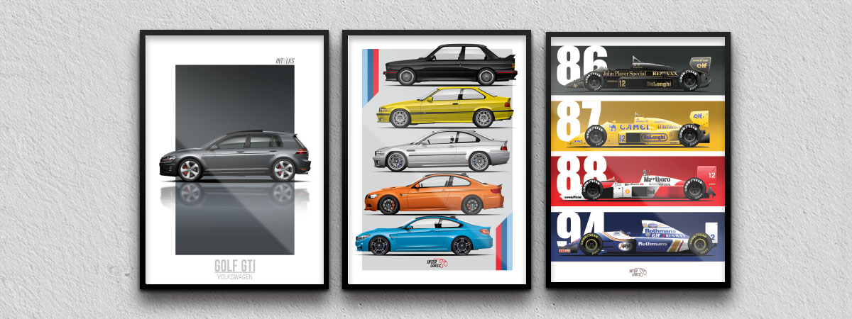 Volkswagen, VW, Golf, GTI, Interlakes, Quadros, Arte, Poster, Lotus, F1, Mclaren, BMW, M3, M4, E36, E92, F82, E30, Cars, Carros