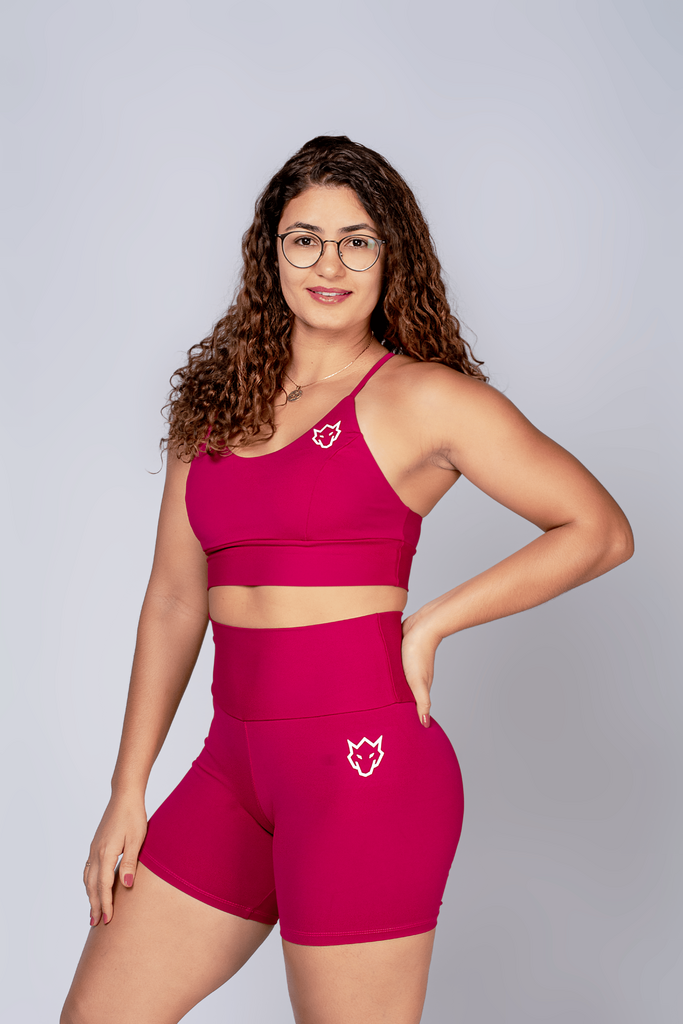 Top Nadador Venari Com Cós Rosa