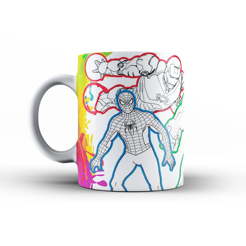 Caneca Vamos Colorir - Luccas Neto - Toque Sublime Art Mix