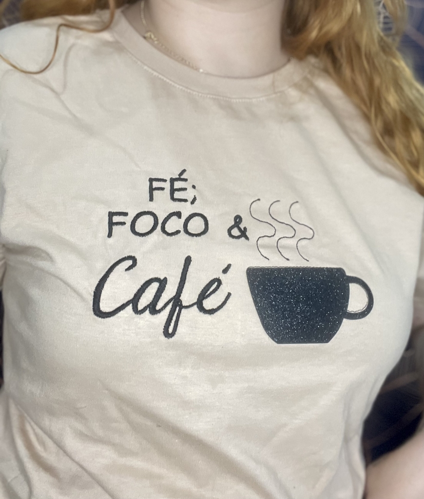 T-SHIRT CAFE - PRETO, Atacado Tshirt