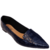 Sapatilha Feminina Bico Fino Azul Croco Lara Sapatilhas - comprar online