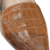 Sapatilha Feminina Bico Fino Caramelo Croco Lara Sapatilhas - Lara Sapatilhas Sapatilhas Femininas