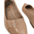 Imagem do Sapatilha Feminina Bico Fino Nude Croco Lara Sapatilhas