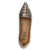 Sapatilha Feminina Bico Fino Croco Prata Lara Sapatilhas - Lara Sapatilhas Sapatilhas Femininas