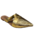 Sapatilha Feminina Mule Bico Fino Ouro Lara Sapatilhas - comprar online