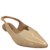 Sapatilha Feminina Slingback Bico Fino Cream Verniz Lara Sapatilhas - comprar online