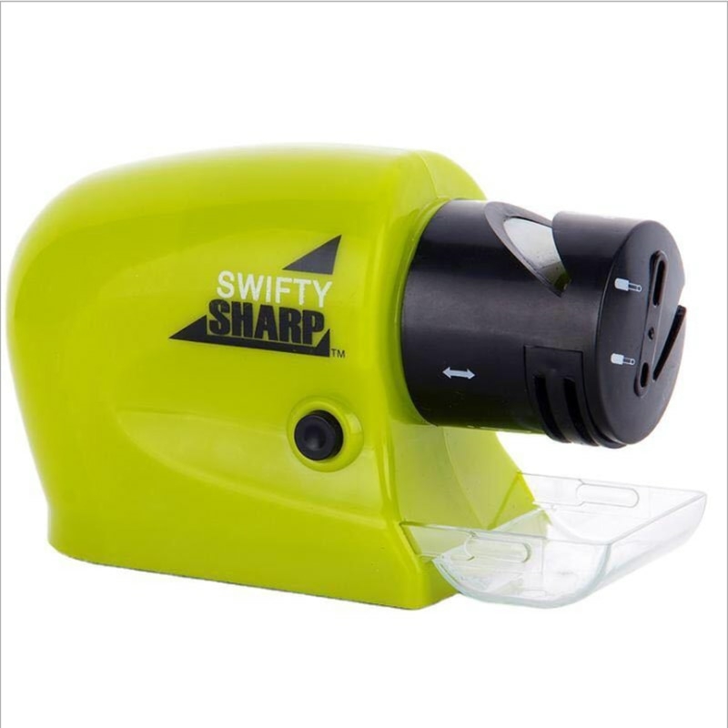 MOTORISED BATTERY OPERATED ELECTRIC KNIFE SHARPENER TOOL KITCHEN KNIVES  SCISSOR