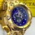 INVICTA HYBRID SKELETON - DOURADO COM AZUL na internet
