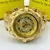 INVICTA THUNDERBOLT SKELETON - DOURADO - comprar online