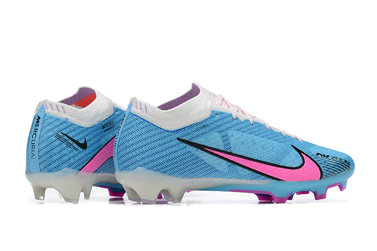 Chuteira Campo Nike Zoom Mercurial Vapor 15 Elite FG Rosa E