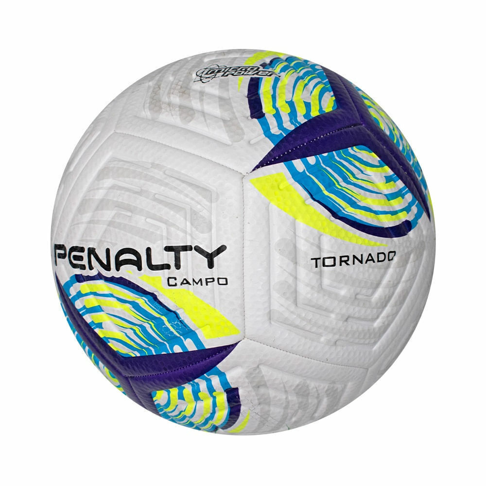 Bola de Futebol Campo Penalty Player XXI - Branco+Azul