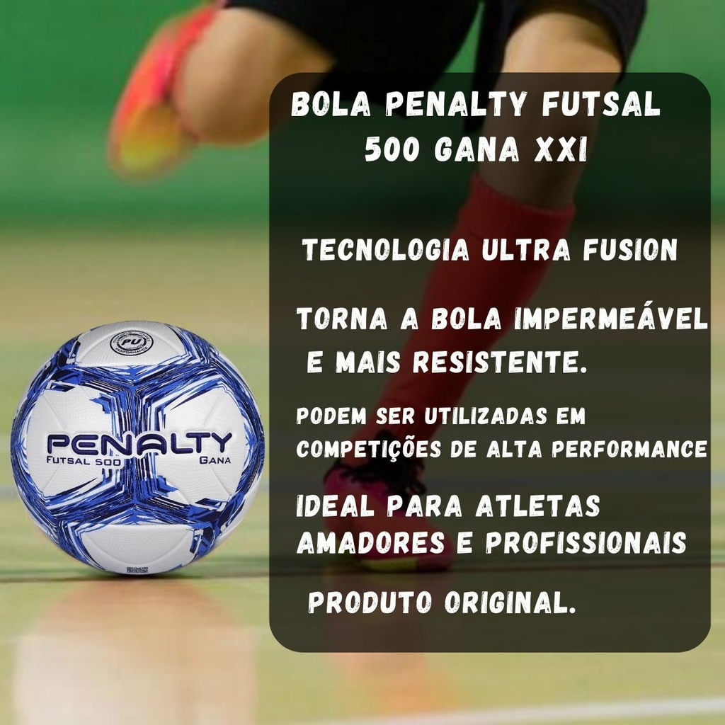 Bola De Futsal Penalty Max 1000 Pro Futebol De Salão Quadra