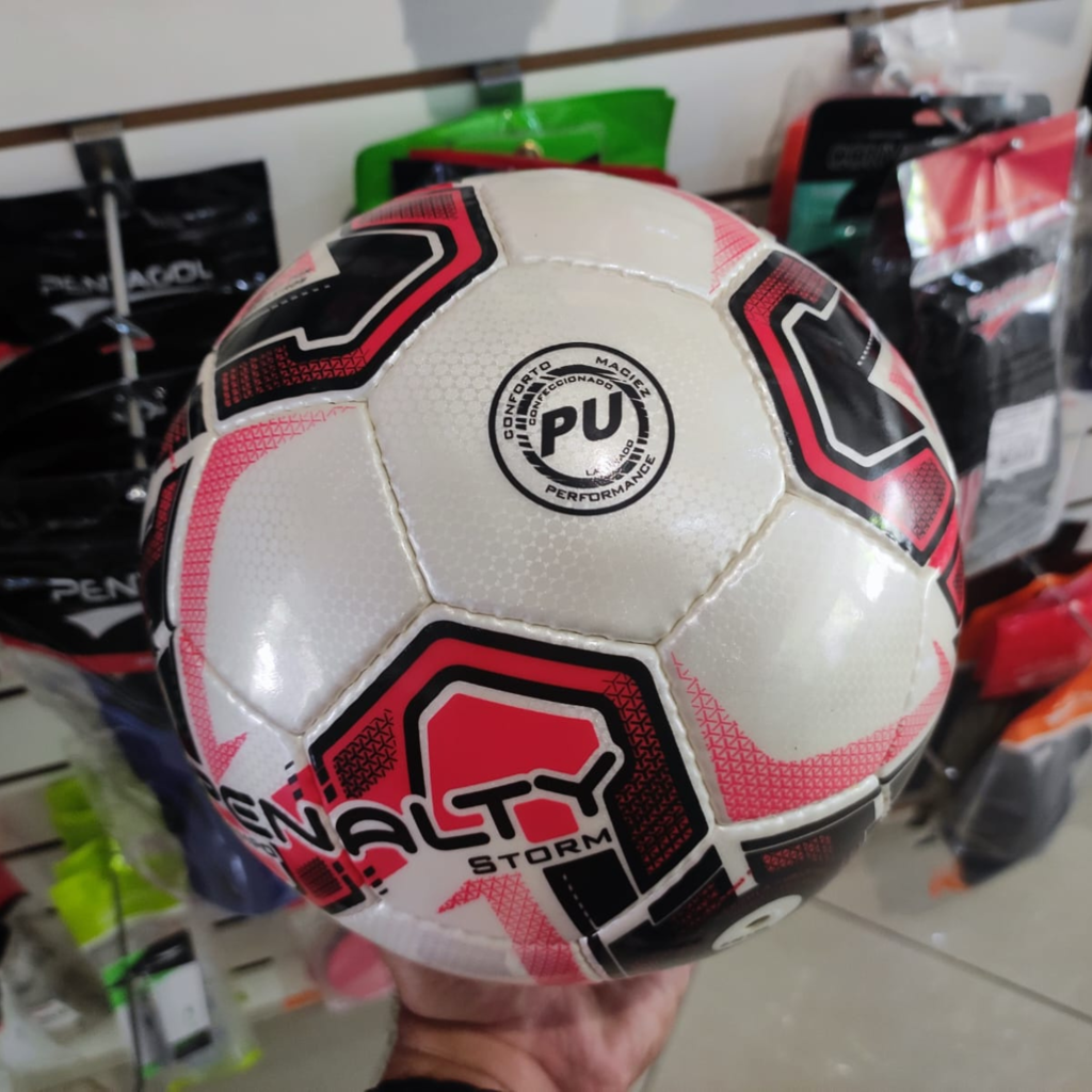 Kit Com 10 Bolas De Jogar Futebol Campo Infantil Costurada