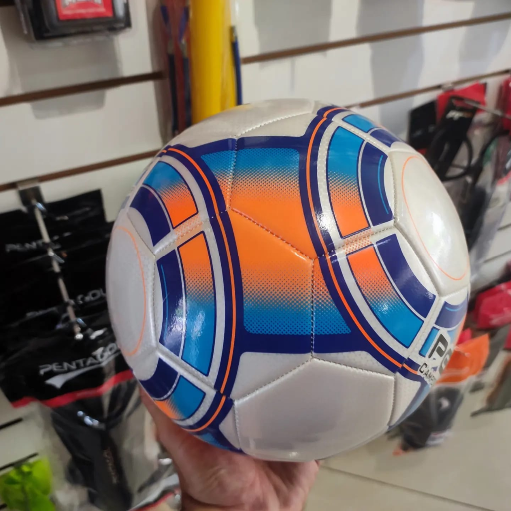 Bola de Futebol Campo Penalty Player XXI - Branco+Azul