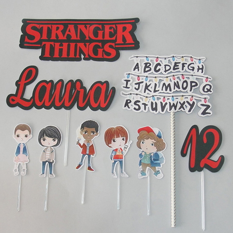 Letra (individual) Stranger Things