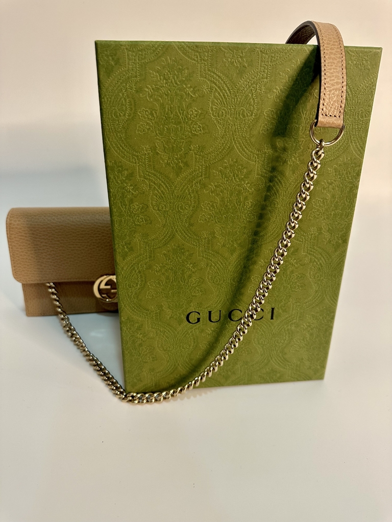 Bolsa Gucci Interlocking G Média - Paris Brechó