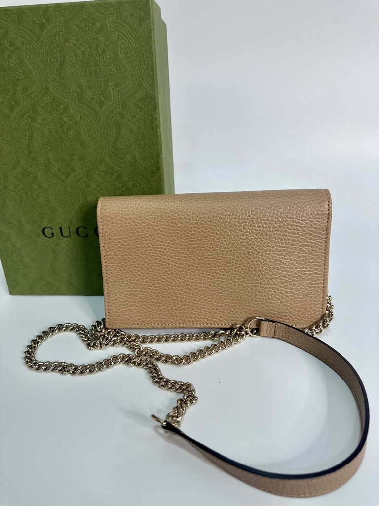 BOLSA GUCCI SOHO DISCO NUDE