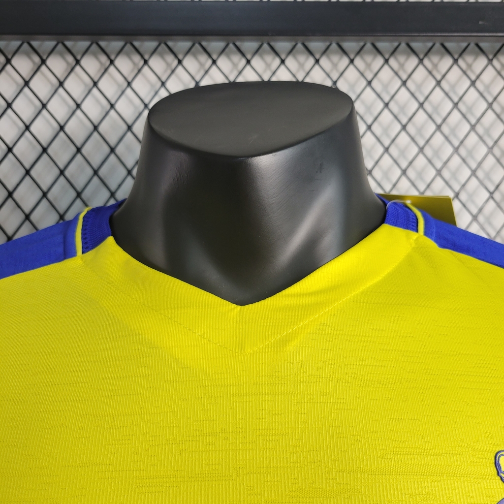 Camisa Al-Nassr FC Home 2023/2024 Amarela – Versão Jogador – KS