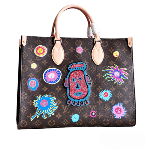 LV x YK OnTheGo MM Monogram Canvas - Handbags M46429