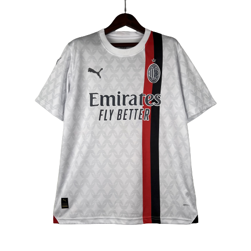 CAMISA AC MILAN HOME 22/23 TORCEDOR-PUMA-MASCULINA-PRETA/VERMELHO